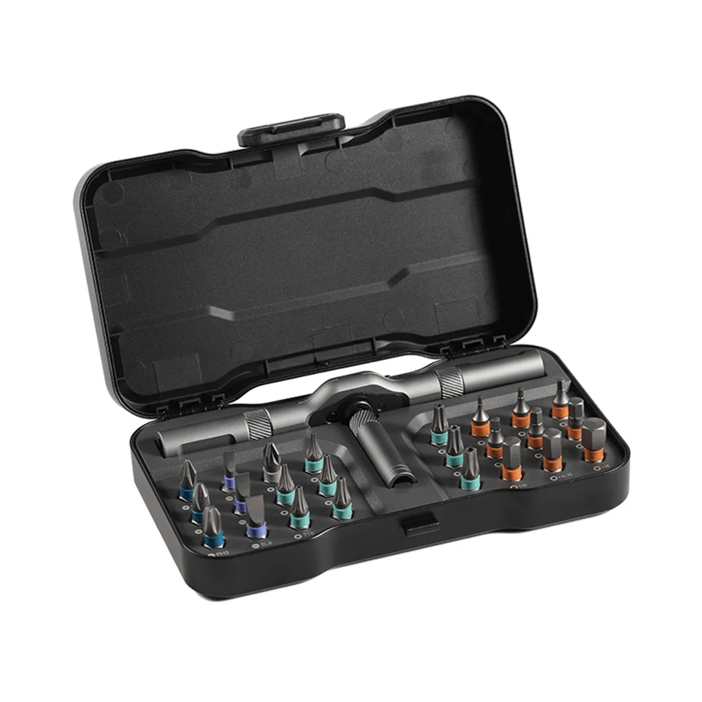 Прецизионная отвертка из алюминиевого сплава, набор трещоточных ключей, отвертка, биты для винтов, Ремонтный инструмент для профессиональной работы
Прецизионная отвертка из алюминиевого сплава, набор трещоточных ключей, отвертка, биты для винтов, Ремонтный инструмент для профессиональной работы