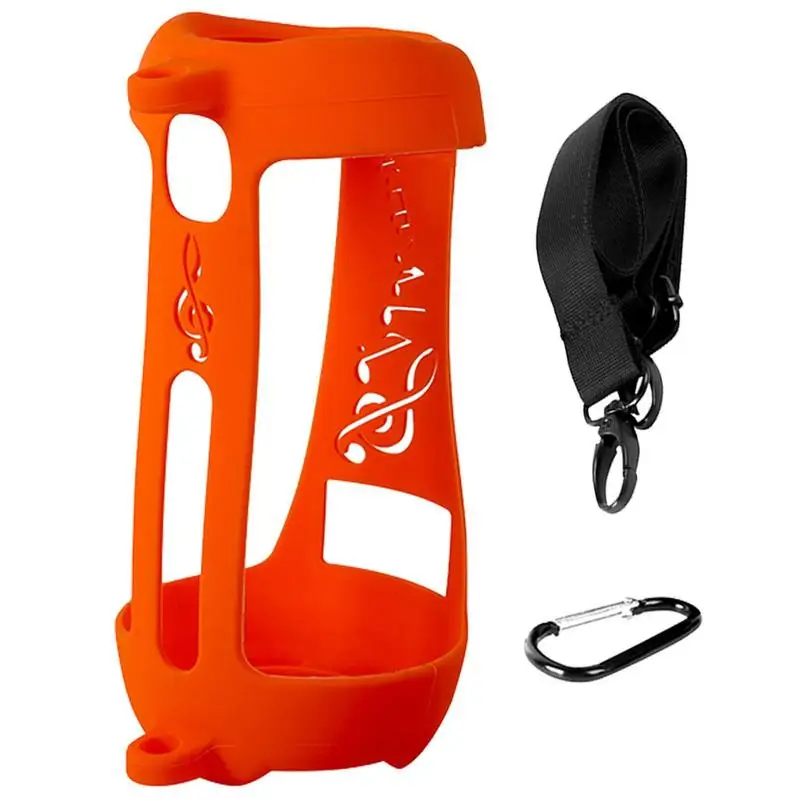 For Pulse5 Wireless Audio Speaker Accessories Silicone Case Travel Carrying Protective Cover With Strap And Carabiner Anti-bump
For Pulse5 Wireless Audio Speaker Accessories Silicone Case Travel Carrying Protective Cover With Strap And Carabiner Anti-bump