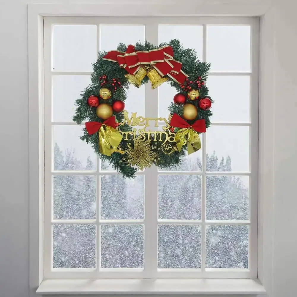 30x30cm Christmas Wreath Christmas Decoration Wreath Home Window and Door Decoration Wreath Home Christmas Party Layout Props
30x30cm Christmas Wreath Christmas Decoration Wreath Home Window and Door Decoration Wreath Home Christmas Party Layout Props