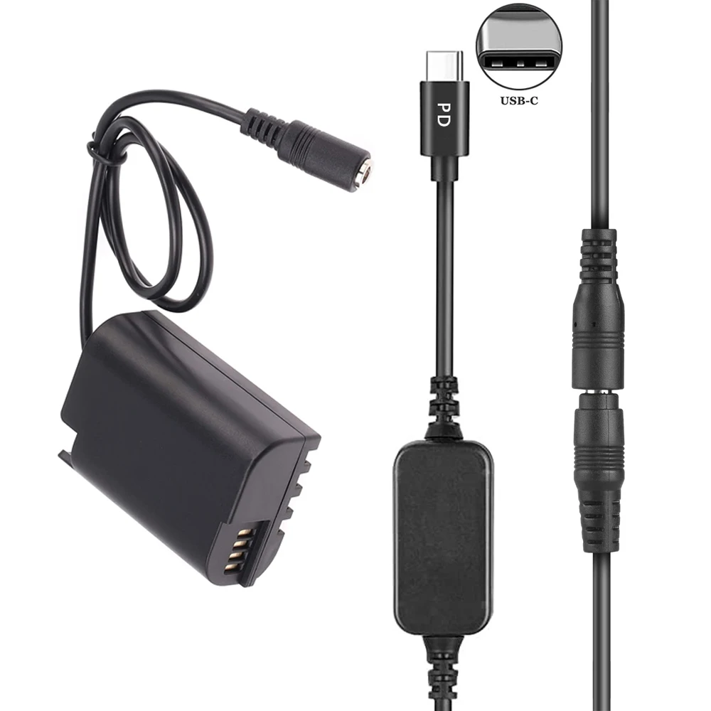 5V USB-C Power Adapter Cable + Decoded DMW-BLK22 DCC17 Dummy Battery for Panasonic S5 S5K GH5 GH6 DSLR Camera
5V USB-C Power Adapter Cable + Decoded DMW-BLK22 DCC17 Dummy Battery for Panasonic S5 S5K GH5 GH6 DSLR Camera