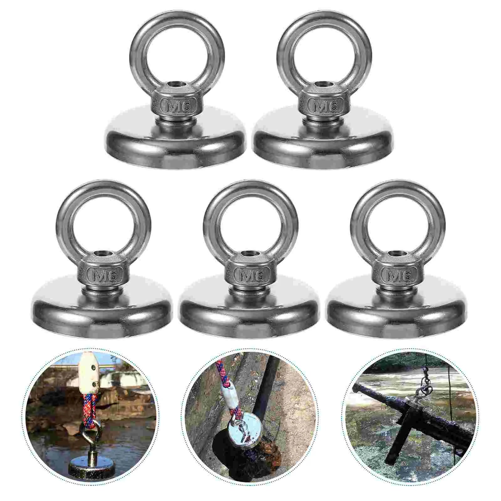 5 Pcs Hook Magnets Strong Magnet Earth Magnet Magnet Pot Hook Fishing Tackle Fishing Accessory High Power Strong Fishing Magnet
5 Pcs Hook Magnets Strong Magnet Earth Magnet Magnet Pot Hook Fishing Tackle Fishing Accessory High Power Strong Fishing Magnet