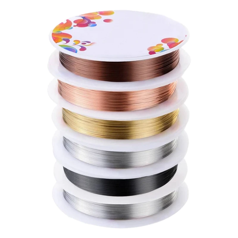 6 Pieces of Jewelry Beaded Wire DIY Copper Wire Jewelry for Jewelry Making Supplies and Handicrafts
6 Pieces of Jewelry Beaded Wire DIY Copper Wire Jewelry for Jewelry Making Supplies and Handicrafts