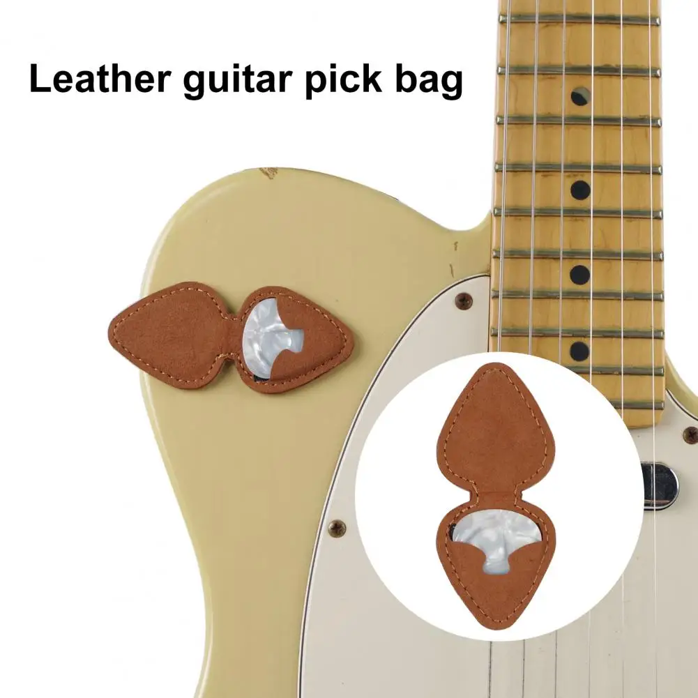 Guitar Picks Holder with Sticker Wear-Resistant High Stability Mini Plectrum Case Bag Pick Storage Accessories Instrument
Guitar Picks Holder with Sticker Wear-Resistant High Stability Mini Plectrum Case Bag Pick Storage Accessories Instrument