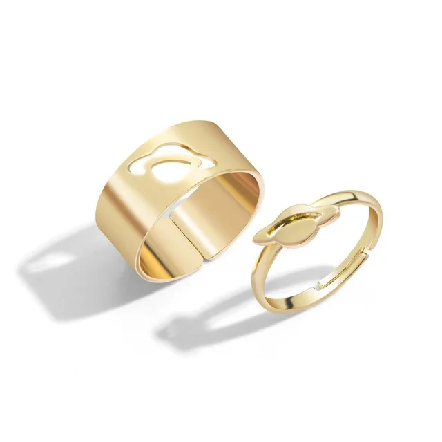 Vintage Simple Animal Butterlfly Star Moon Heart Flame Open Rings for Women Girls Gothic Jewelry Punk Black Couple Ring Set
Vintage Simple Animal Butterlfly Star Moon Heart Flame Open Rings for Women Girls Gothic Jewelry Punk Black Couple Ring Set