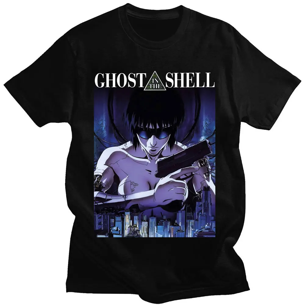 Anime Ghost In The Shell Kusanagi Motoko Graphic Print T-Shirt Oversized T Shirts Clothes Cotton Short Sleeve Tees Streetwear
Anime Ghost In The Shell Kusanagi Motoko Graphic Print T-Shirt Oversized T Shirts Clothes Cotton Short Sleeve Tees Streetwear