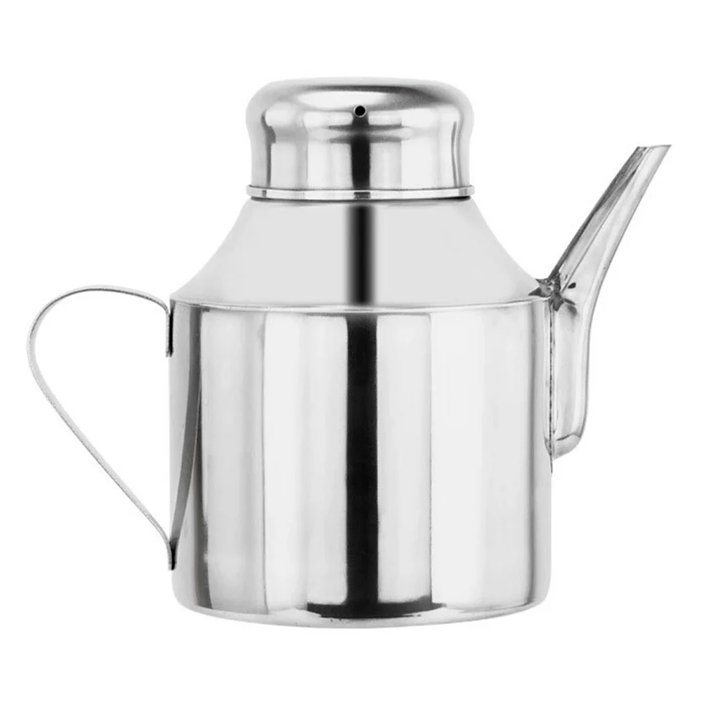 Oil Bottle Stainless Steel Olive Pourer Sauce Household Condiment Bottles Metal Syrup Empty Containers Kitchen accessories
Oil Bottle Stainless Steel Olive Pourer Sauce Household Condiment Bottles Metal Syrup Empty Containers Kitchen accessories