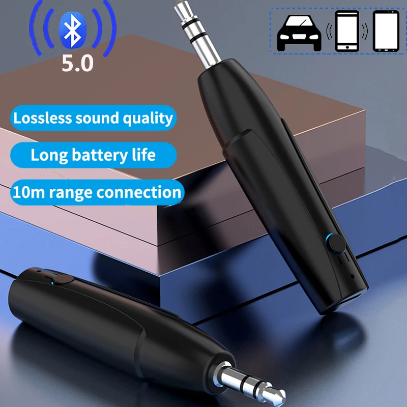 Беспроводной приемник Bluetooth 5,0 с разъемом AUX 3,5 мм, музыкальный аудио адаптер с низким энергопотреблением для дома и автомобиля, адаптер для д... 
Беспроводной приемник Bluetooth 5,0 с разъемом AUX 3,5 мм, музыкальный аудио адаптер с низким энергопотреблением для дома и автомобиля, адаптер для д...