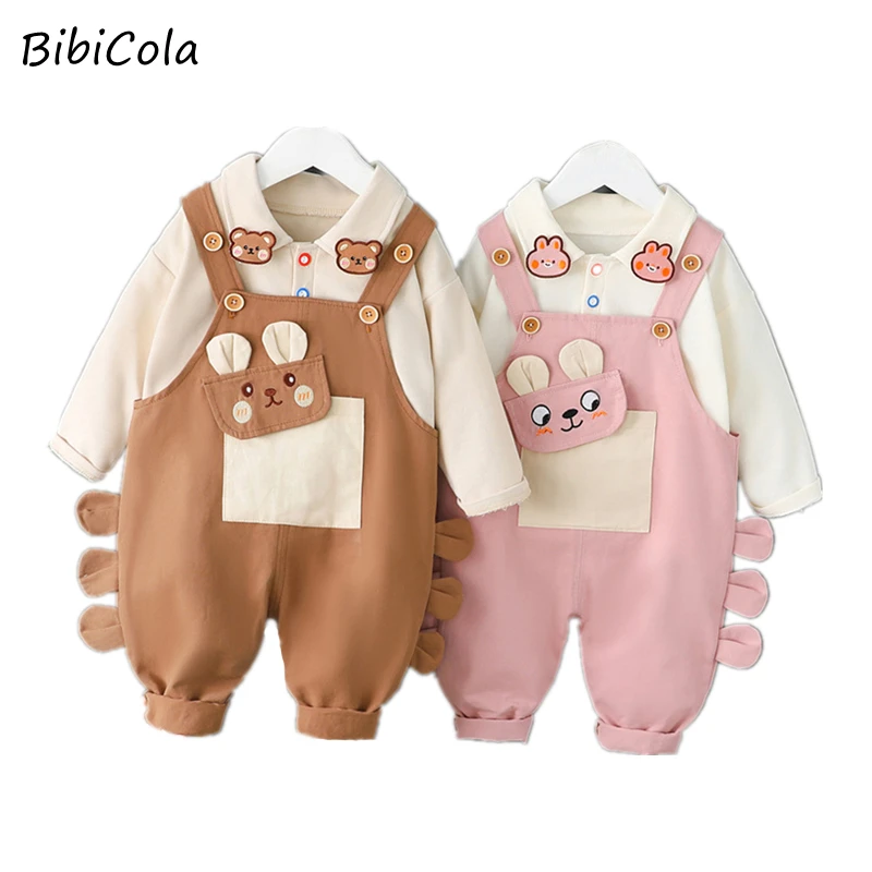 2022 New Spring Autumn Baby Boys Infant Girls Baby Suits Baby Cute Cartoon Suits Cartoon Shirts + Overalls 2 Piece Suits
2022 New Spring Autumn Baby Boys Infant Girls Baby Suits Baby Cute Cartoon Suits Cartoon Shirts + Overalls 2 Piece Suits