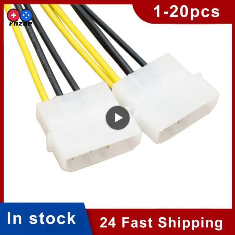 Double 4p To 8p Double Large 4pin Power Cable Cord Power The Graphics Card Connecting Line Graphics Card 4pin To 8pin Power Cord
Double 4p To 8p Double Large 4pin Power Cable Cord Power The Graphics Card Connecting Line Graphics Card 4pin To 8pin Power Cord