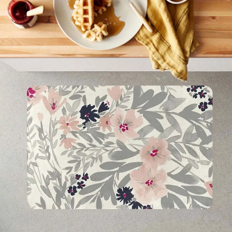 Pastoral Minimalist Style Flower Pattern Carpet Living Room Bedroom Floor Mat Bathroom Anti-skid Foot Mat Decorative Door Mat
Pastoral Minimalist Style Flower Pattern Carpet Living Room Bedroom Floor Mat Bathroom Anti-skid Foot Mat Decorative Door Mat