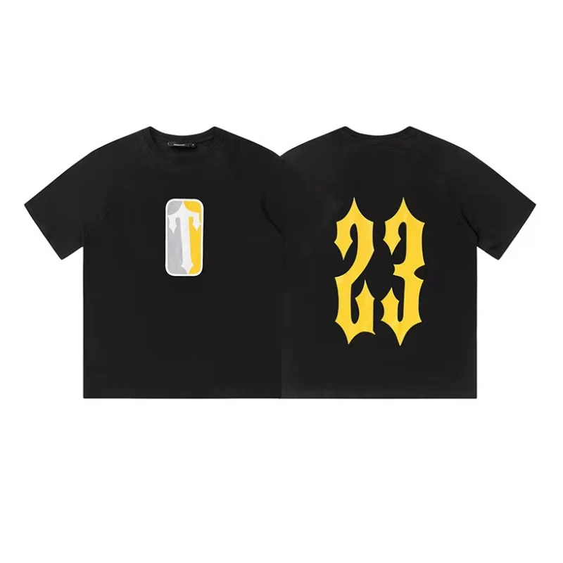 2023 Summer Men's Trapstar T-Shirt London Loose Breathable Sportswear Tees Women High Quality Embroidered Short Sleeve Tops
2023 Summer Men's Trapstar T-Shirt London Loose Breathable Sportswear Tees Women High Quality Embroidered Short Sleeve Tops