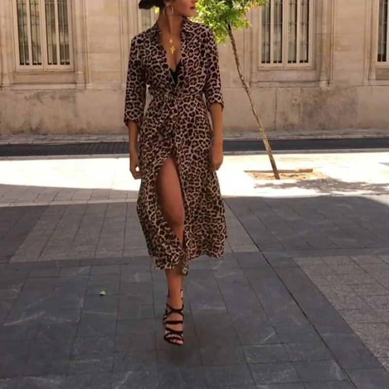 2021 Women Summer Fashion V-Neck Leopard Print Dress Sexy Long Dress Sexy Split Maxi Dress Womens Nightclub Dresses New Arrivals
2021 Women Summer Fashion V-Neck Leopard Print Dress Sexy Long Dress Sexy Split Maxi Dress Womens Nightclub Dresses New Arrivals