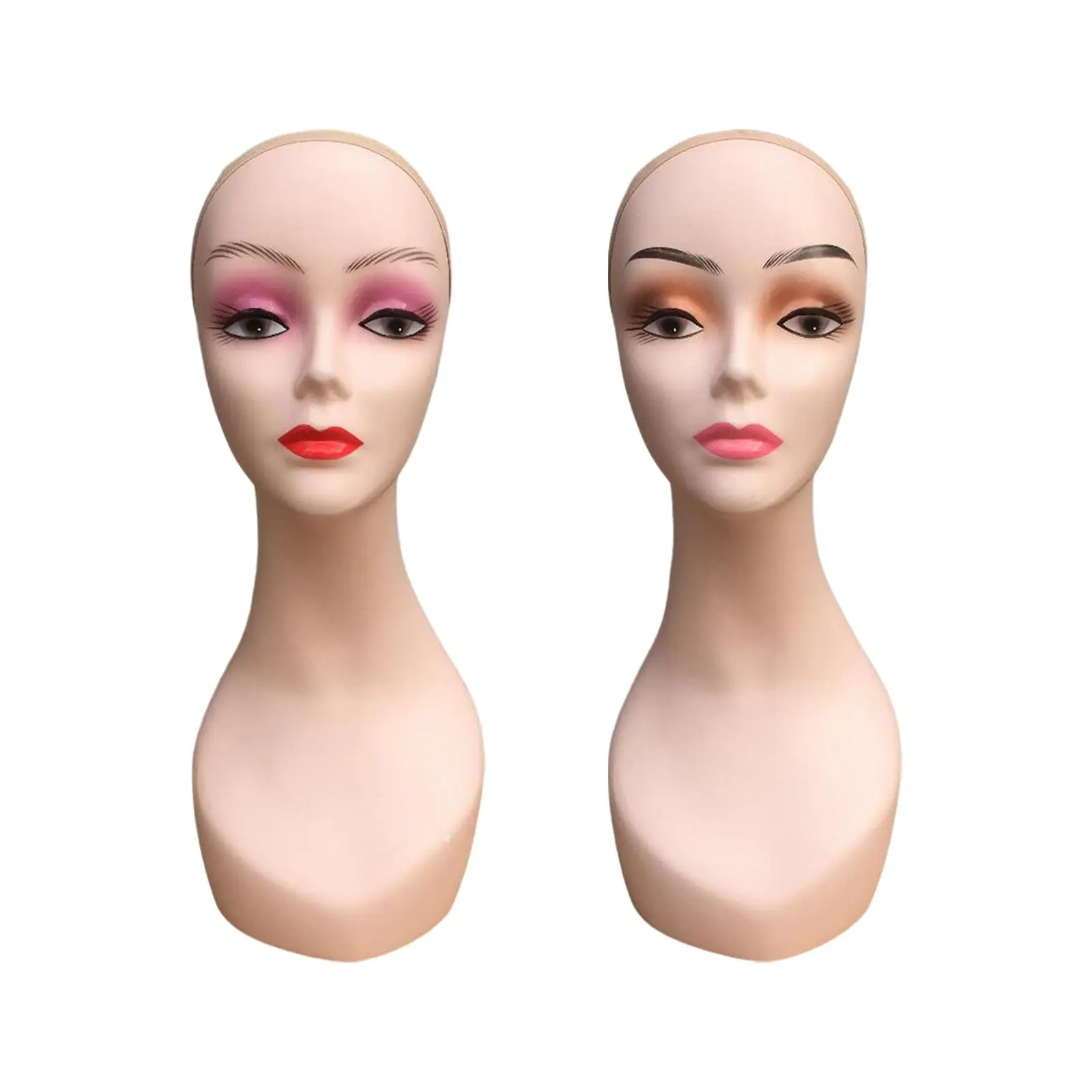 

Женский манекен голова, тренировочная модель, женский манекен для волос, ожерелья, ювелирные изделия, головной убор, парики, шарфы