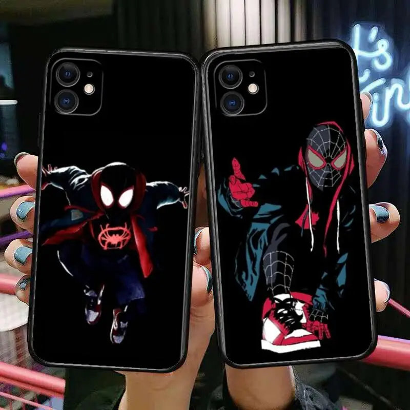 

Marvel Spiderman Phone Cases For iphone 13 Pro Max case 12 11 Pro Max 8 PLUS 7PLUS 6S XR X XS 6 mini se mobile cell