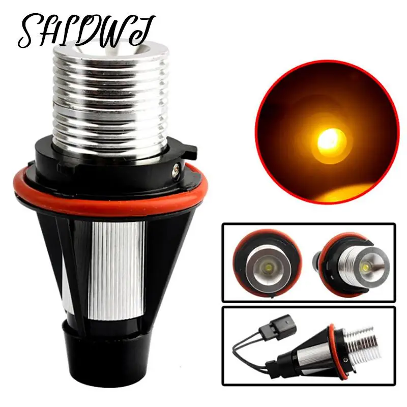 1Pcs White Yellow Light LED Car Angel Eyes Marker Lights Bulbs For E39 5W Auto Accessories
1Pcs White Yellow Light LED Car Angel Eyes Marker Lights Bulbs For E39 5W Auto Accessories