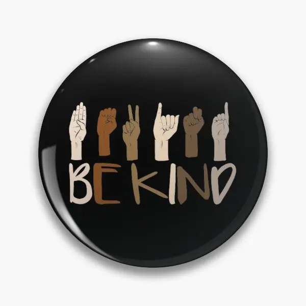 Be Kind Hand Sign Language Teachers Mela Customizable Soft Button Pin Brooch Cartoon Women Jewelry Fashion Creative Lapel Pin
Be Kind Hand Sign Language Teachers Mela Customizable Soft Button Pin Brooch Cartoon Women Jewelry Fashion Creative Lapel Pin