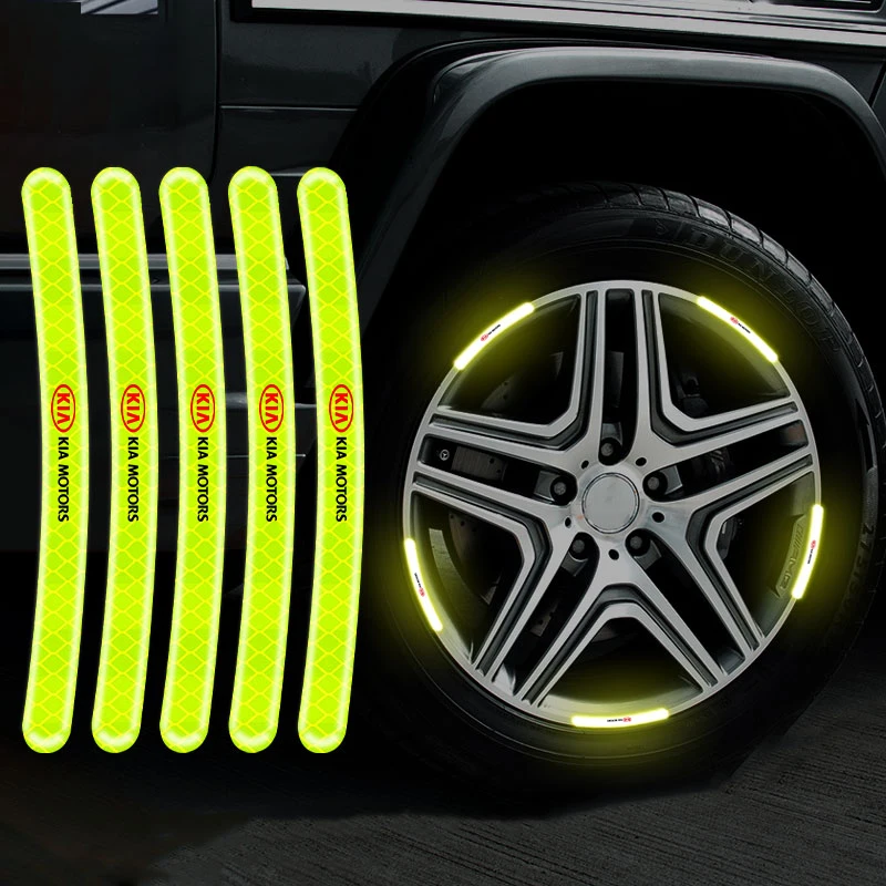 Car Wheel Hub Reflective Car Sticker Night Driving Tire Sticker For KIA Cerato Sportage R K2 K3 K5 Sorento Sportage R Rio Soul
Car Wheel Hub Reflective Car Sticker Night Driving Tire Sticker For KIA Cerato Sportage R K2 K3 K5 Sorento Sportage R Rio Soul