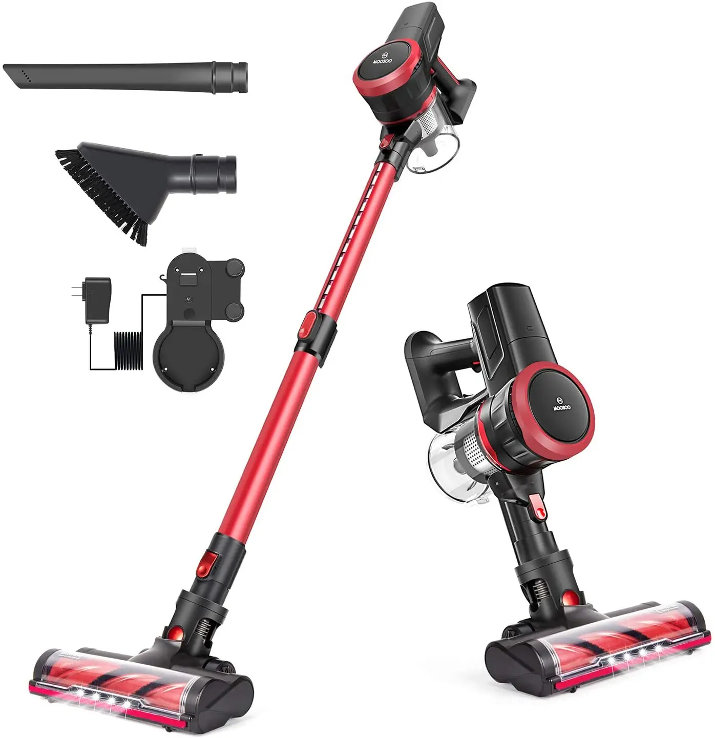 Cordless Vacuum 4-in-1 Stick Vacuum Cleaner 23Kpa for Carpet Hard Floor Pet Hair
Cordless Vacuum 4-in-1 Stick Vacuum Cleaner 23Kpa for Carpet Hard Floor Pet Hair