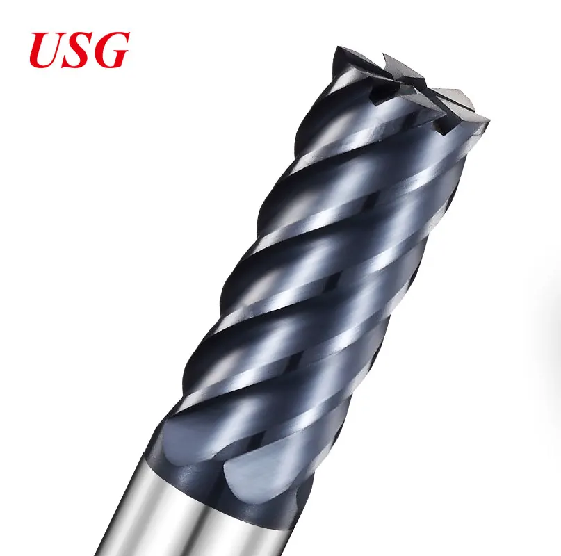 USG 6 Flutes Carbide End Mill Metal Steel 6 Teeth Tungsten Milling Cutter CNC Finishing Machining Router 4mm 6mm 8mm 10mm 12mm
USG 6 Flutes Carbide End Mill Metal Steel 6 Teeth Tungsten Milling Cutter CNC Finishing Machining Router 4mm 6mm 8mm 10mm 12mm