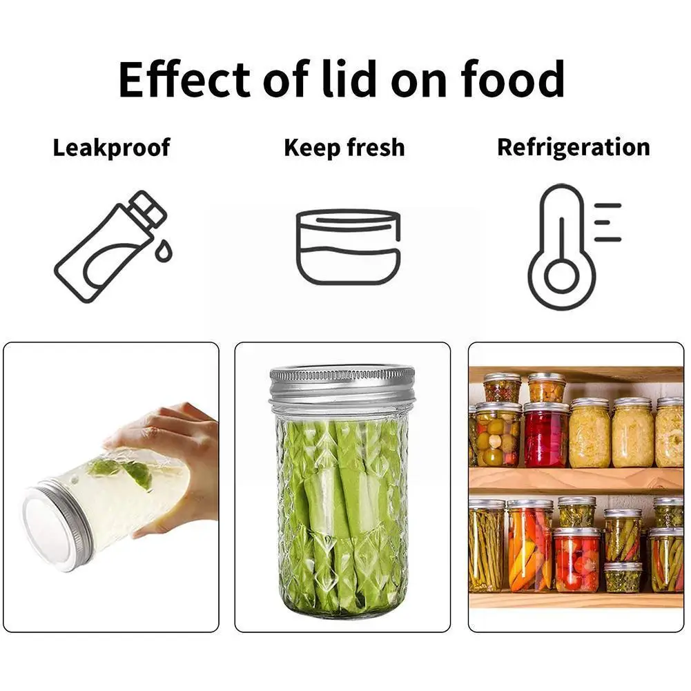 1pcs Tinplate Split Lid Jam Canned Sealed Lid Mason Jar 70mm / Silver 86mm Gold Lid / I6U9
1pcs Tinplate Split Lid Jam Canned Sealed Lid Mason Jar 70mm / Silver 86mm Gold Lid / I6U9