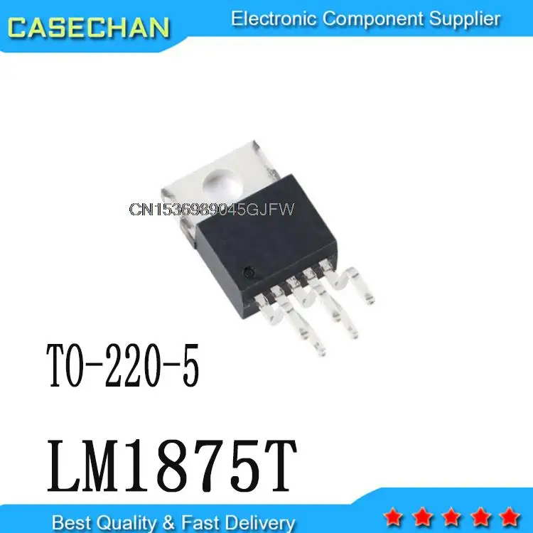 10 шт. новые и оригинальные LM1875 TO-220-5 LM1875T | Электронные компоненты принадлежности