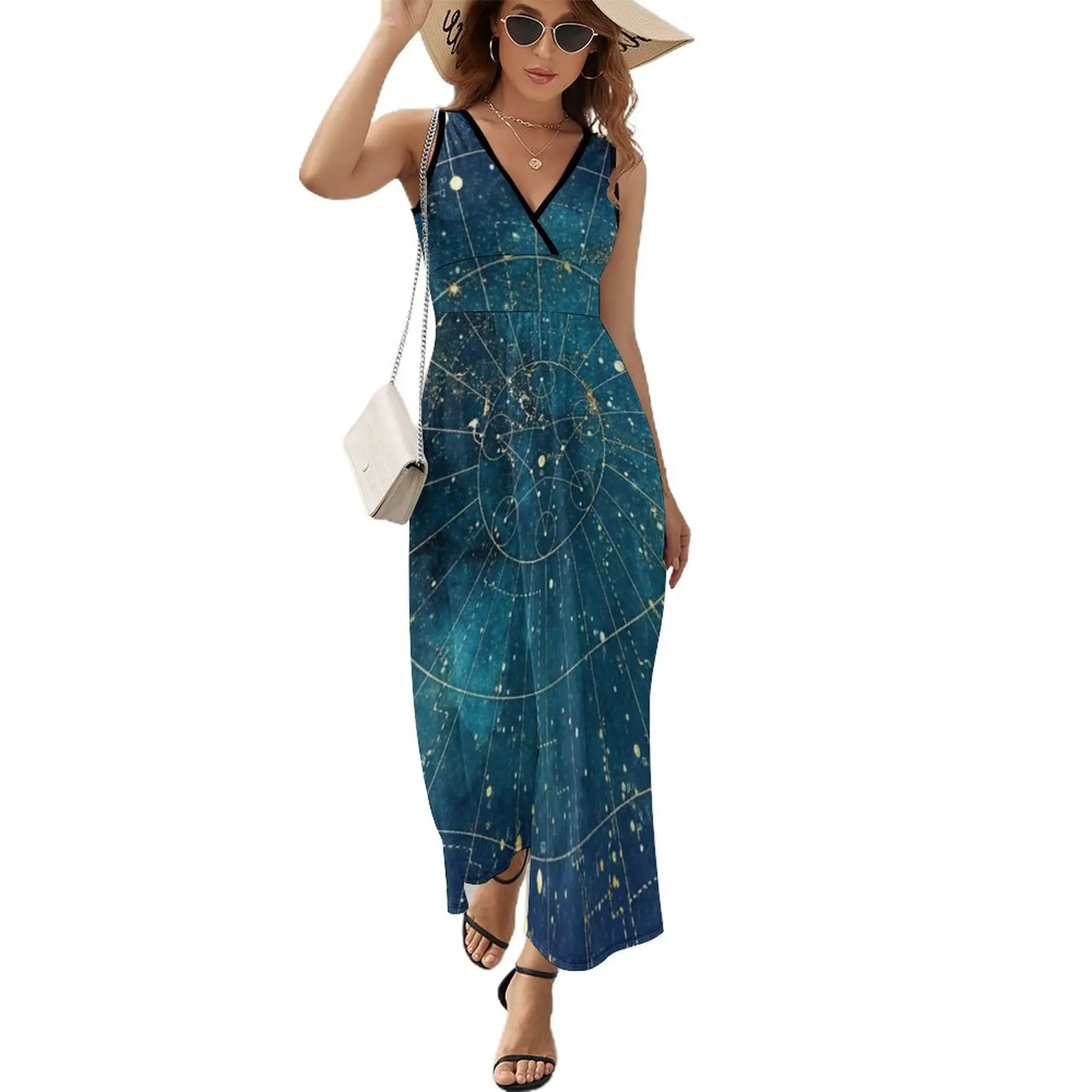 Vintage Star Map Dress City Lights Vintage Maxi Dress Fashion Boho Beach Long Dresses Ladies Sleeveless Print Big Size Clothes
Vintage Star Map Dress City Lights Vintage Maxi Dress Fashion Boho Beach Long Dresses Ladies Sleeveless Print Big Size Clothes