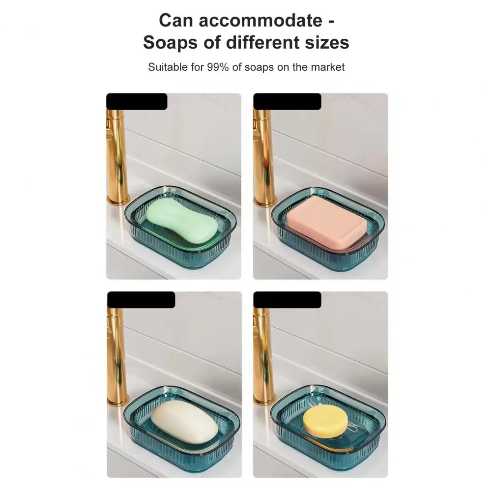 Practical Soap Dish Kitchen Sink Soap Box Sponges Drainer Dry Strong Load Bearing Clean Easily Soap Box Household Supplies
Practical Soap Dish Kitchen Sink Soap Box Sponges Drainer Dry Strong Load Bearing Clean Easily Soap Box Household Supplies