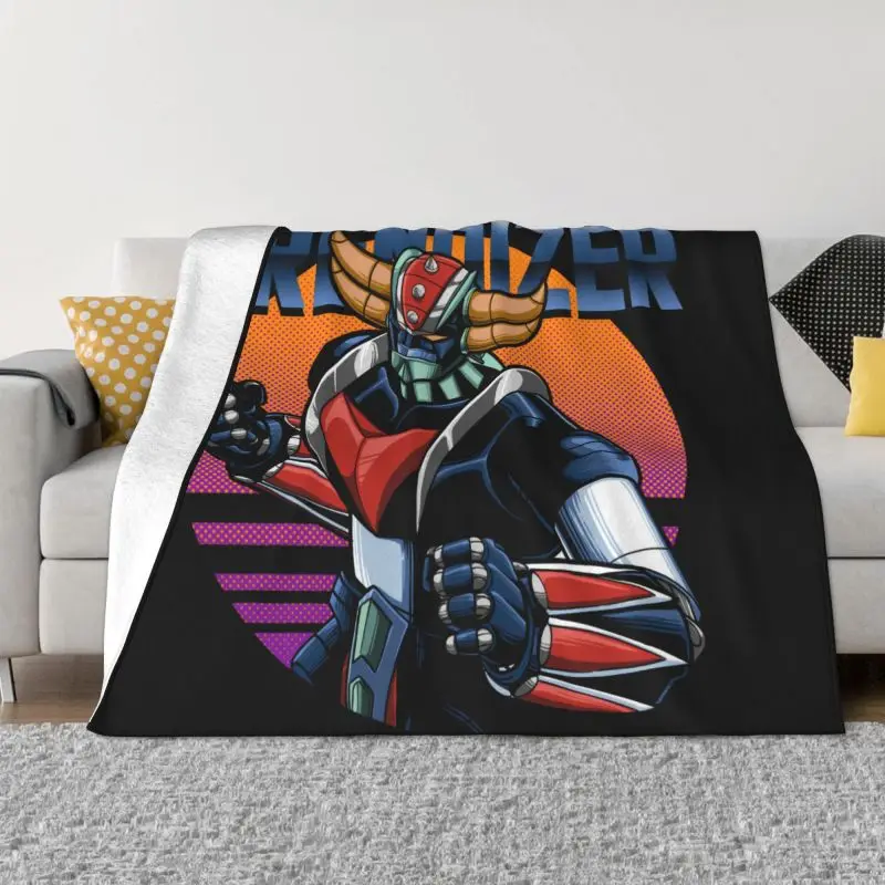 UFO Robot Grendizer Retro Style Blankets Warm Flannel Japanese Manga Anime Mazinger Z Throw Blanket for Bedding Couch Quilt
UFO Robot Grendizer Retro Style Blankets Warm Flannel Japanese Manga Anime Mazinger Z Throw Blanket for Bedding Couch Quilt