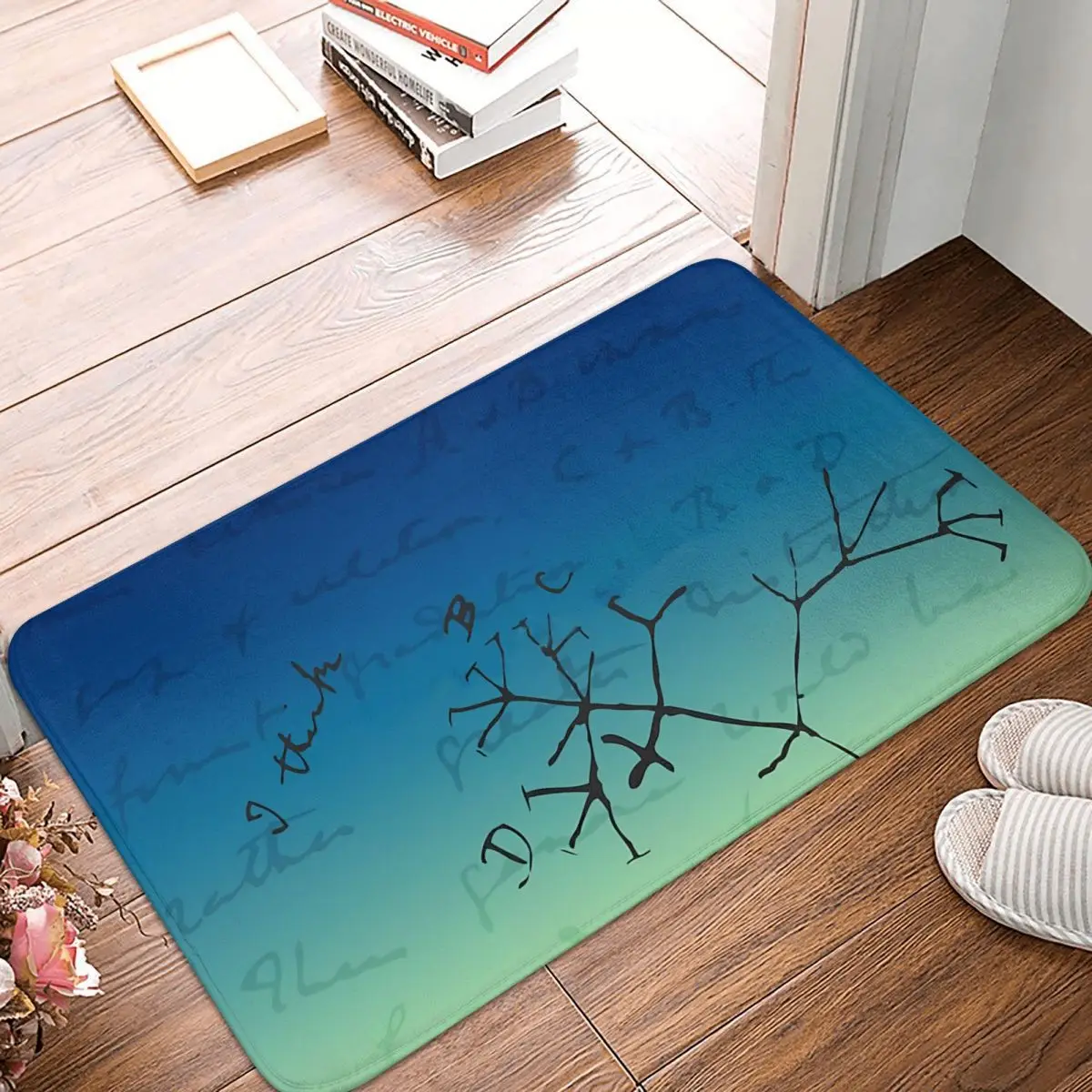 Greek Alphabet Bath Non-Slip Carpet Darwin Thinks Living Room Mat Entrance Door Doormat Floor Decoration Rug
Greek Alphabet Bath Non-Slip Carpet Darwin Thinks Living Room Mat Entrance Door Doormat Floor Decoration Rug