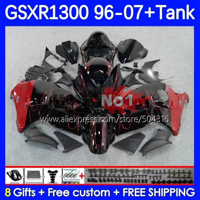 Hayabusa For SUZUKI GSXR-1300 red flames GSXR 1300 CC 27No.120 GSXR1300 1996 1997 1998 1999 2000 2001 02 03 04 05 06 07 Fairing
Hayabusa For SUZUKI GSXR-1300 red flames GSXR 1300 CC 27No.120 GSXR1300 1996 1997 1998 1999 2000 2001 02 03 04 05 06 07 Fairing