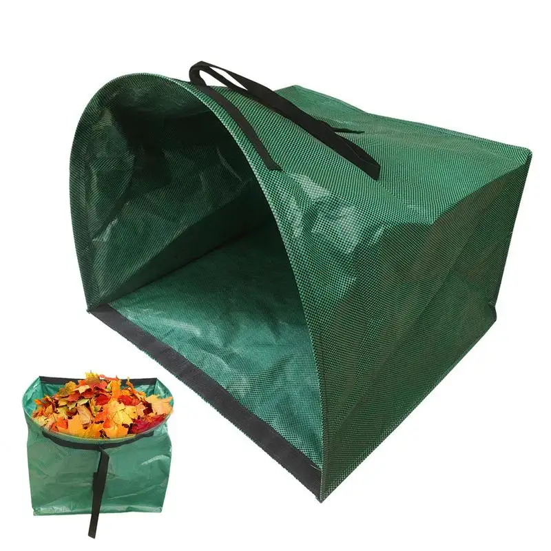 Lawn Garden Waste Bags Large Capacity Yard Trash Bags with Handle Reusable Leaf Sack Trash Can Storage Bag for Garden Garbage
Lawn Garden Waste Bags Large Capacity Yard Trash Bags with Handle Reusable Leaf Sack Trash Can Storage Bag for Garden Garbage