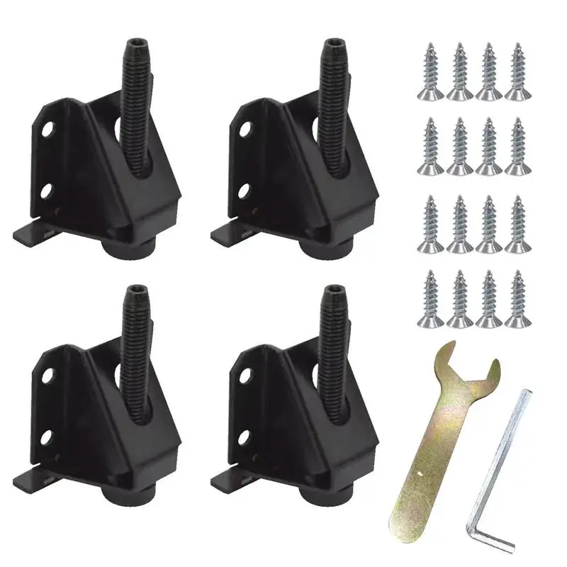 Adjustable Feet Levelers 4PCS Adjustable Leveling Feet Furniture Levelers Table Feet Table Leg Leveler For Furniture Table
Adjustable Feet Levelers 4PCS Adjustable Leveling Feet Furniture Levelers Table Feet Table Leg Leveler For Furniture Table