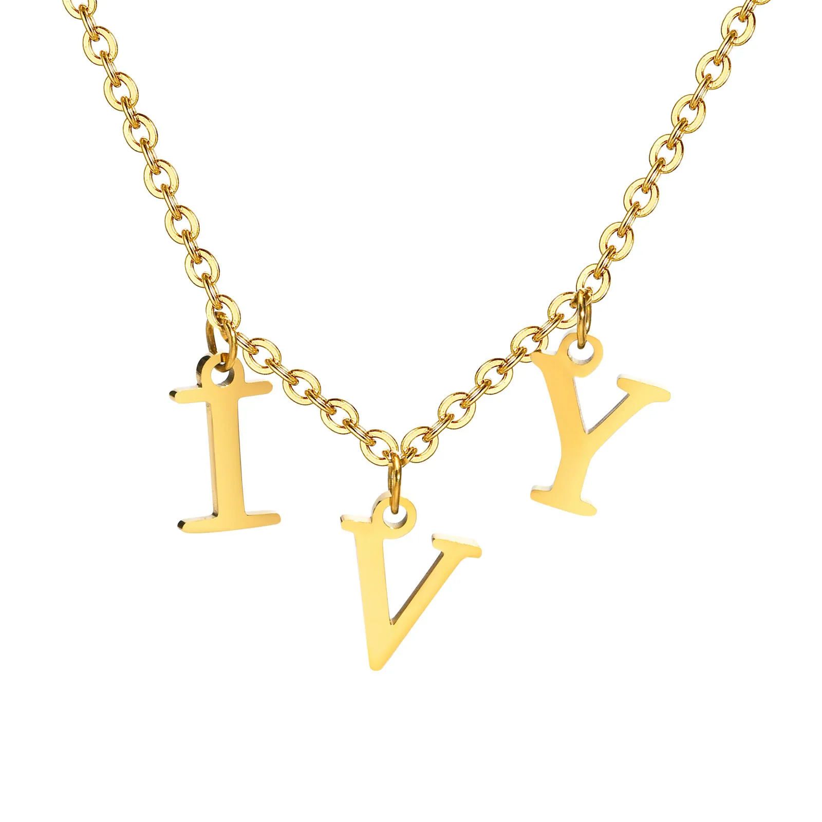 Stainless Steel Custom 1 2 3 4 5 6 Initial Letter Band Pendant Necklaces for Women,New in Minimalist Chic Letters Necklace
Stainless Steel Custom 1 2 3 4 5 6 Initial Letter Band Pendant Necklaces for Women,New in Minimalist Chic Letters Necklace