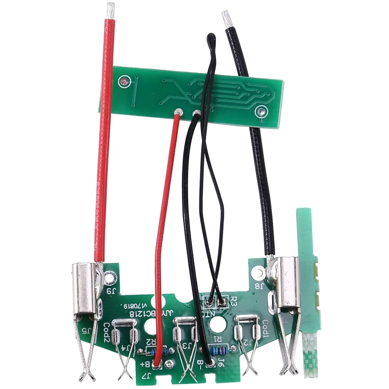 Защитная плата PCB 4,3x7,5x0,7 см, зеленая печатная плата для замены литий-ионного аккумулятора Bosch 18 в BAT610, защитная печатная плата
Защитная плата PCB 4,3x7,5x0,7 см, зеленая печатная плата для замены литий-ионного аккумулятора Bosch 18 в BAT610, защитная печатная плата