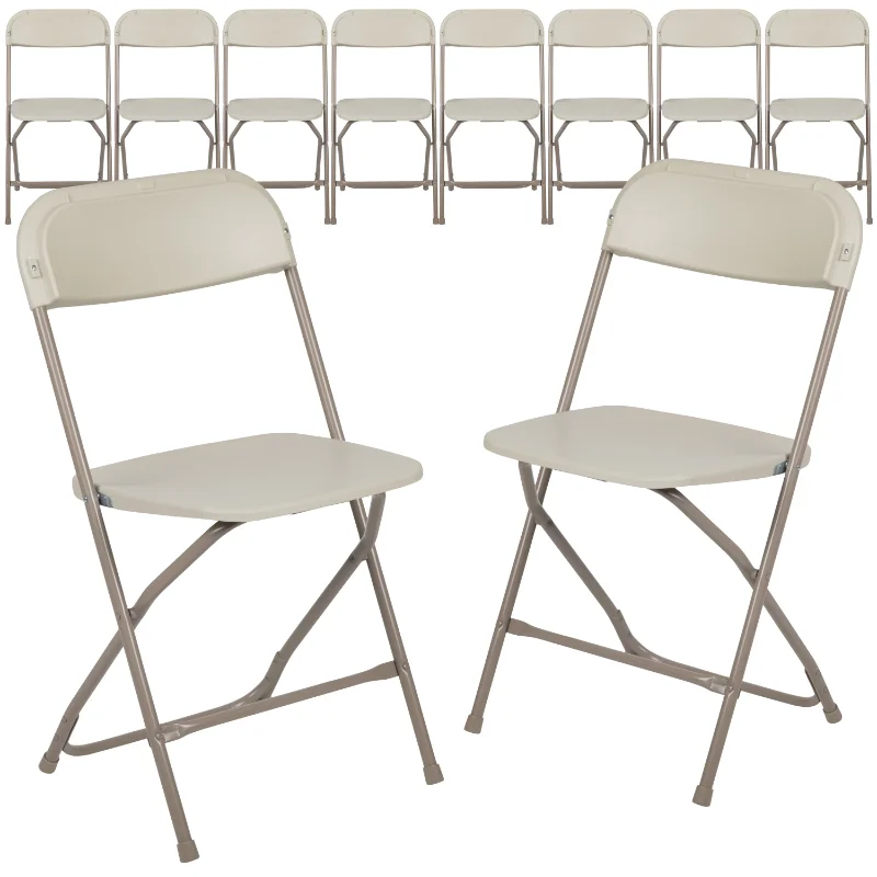 Flash Furniture Hercules™ Series Plastic Folding Chair - Beige - 10 Pack 650LB Weight Capacity Comfortable Event C
Flash Furniture Hercules™ Series Plastic Folding Chair - Beige - 10 Pack 650LB Weight Capacity Comfortable Event C