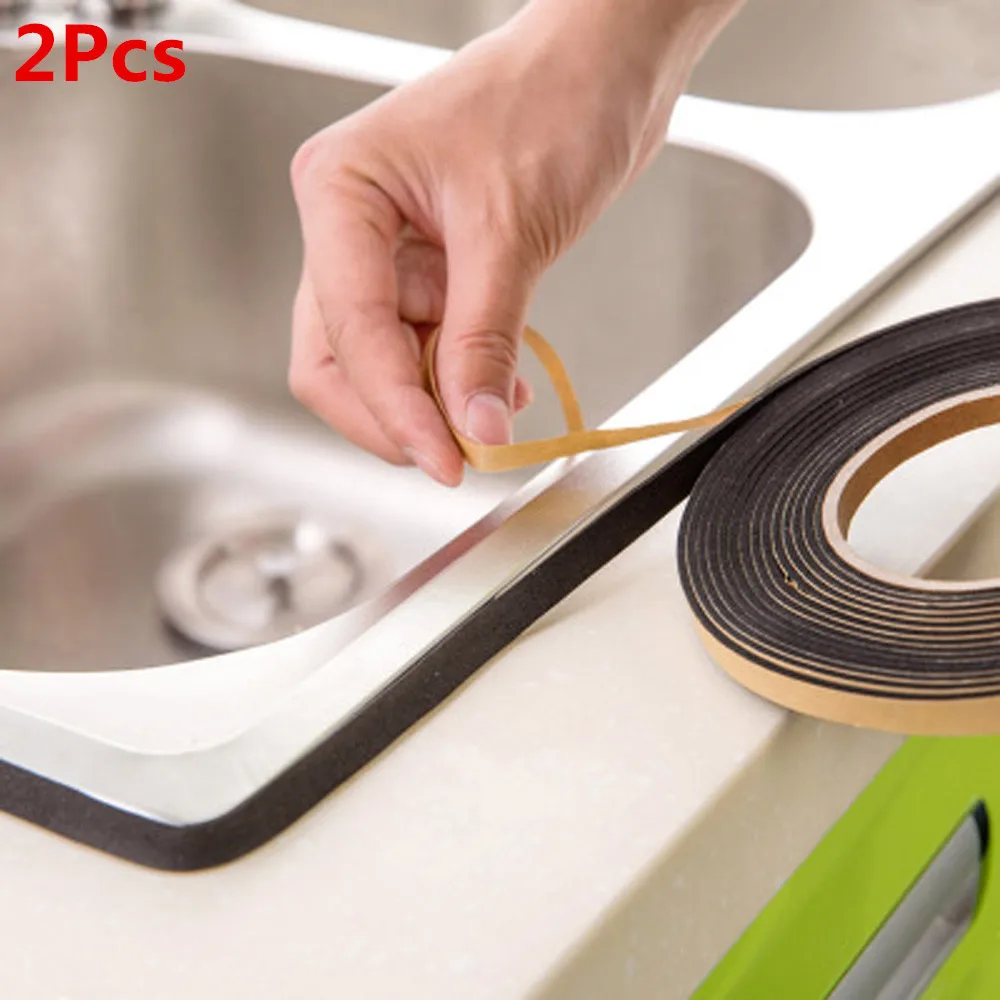 Kitchen Self Sealing Adhesive Tape Dust Waterproof Sealing Strip Caulk Trim Stripe Cell Foam Seal Heavy Duty Mounting Tape
Kitchen Self Sealing Adhesive Tape Dust Waterproof Sealing Strip Caulk Trim Stripe Cell Foam Seal Heavy Duty Mounting Tape