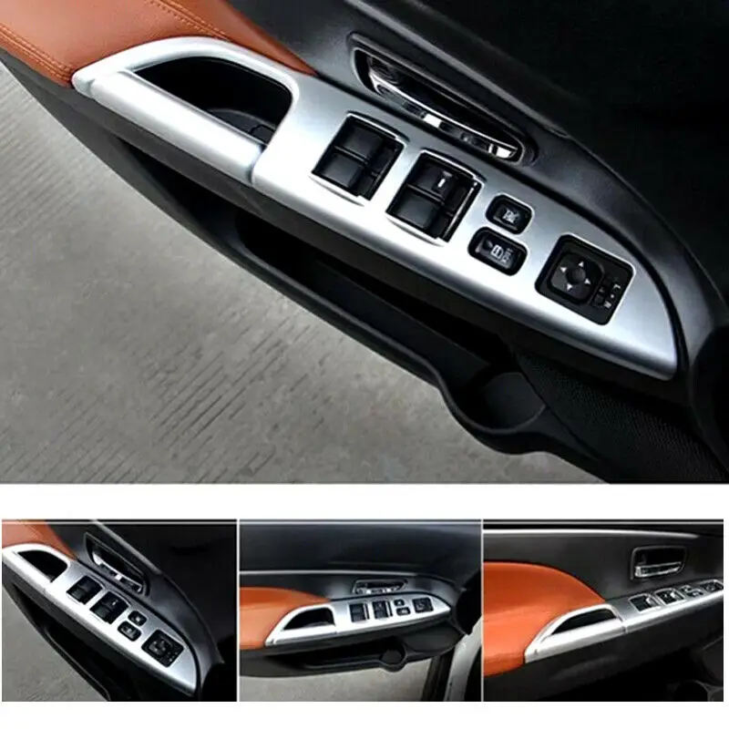 LHD Door Window Lift Switch Cover 4pcs For Mitsubishi ASX Outlander Sport 13-20
LHD Door Window Lift Switch Cover 4pcs For Mitsubishi ASX Outlander Sport 13-20