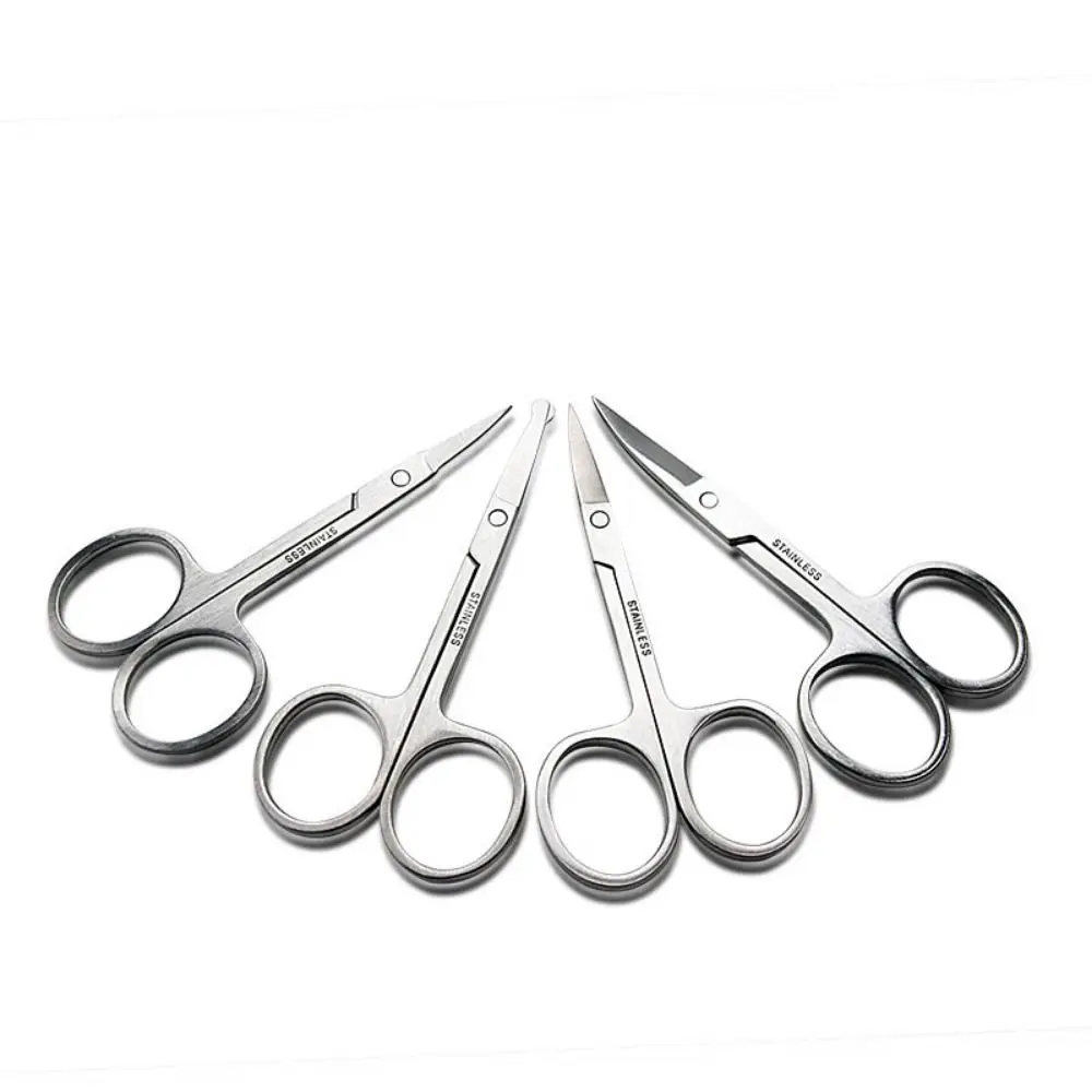 Nose Hair Trimming Makeup Scissors Personal Care Stainless Steel Hair Remove Tools Round Point Head Mustaches
Nose Hair Trimming Makeup Scissors Personal Care Stainless Steel Hair Remove Tools Round Point Head Mustaches