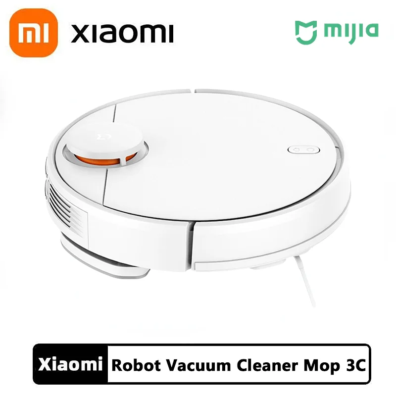 XIAOMI MIJIA Robot Vacuum Mop 3C B106CN 4000Pa Smart Home Appliances LDS Laser Navigation Cleaner Electric Control Water Tank
XIAOMI MIJIA Robot Vacuum Mop 3C B106CN 4000Pa Smart Home Appliances LDS Laser Navigation Cleaner Electric Control Water Tank