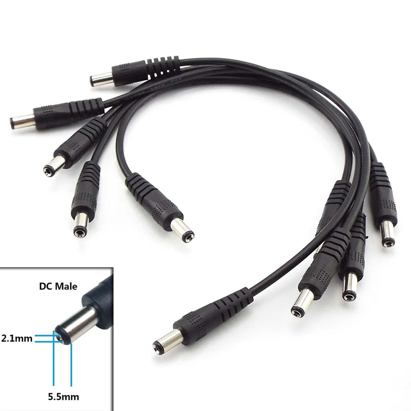 5pcs 3A Power Cable 5.5mm x 2.1mm Jack Plug Male to Male CCTV Adapter Connector Wire 12V Extension Cords C4
5pcs 3A Power Cable 5.5mm x 2.1mm Jack Plug Male to Male CCTV Adapter Connector Wire 12V Extension Cords C4