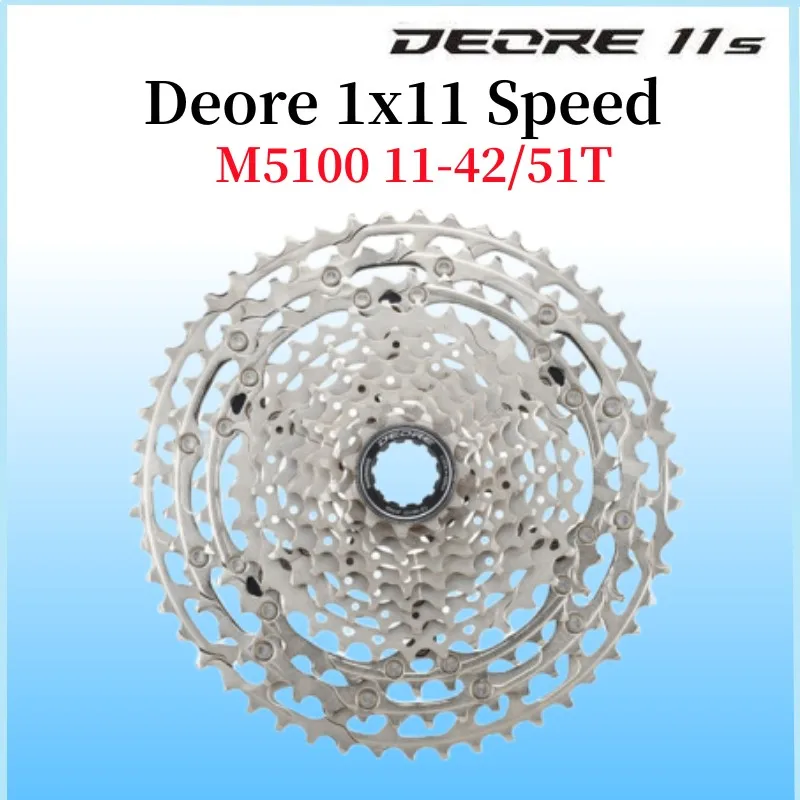 DEORE M5100 11 Speed 11-42/51T Bike Cassette Sprocke Freewheel for Mountain Bike MTB CS-M5100 11S Bicycle 11V M6100 M7100
DEORE M5100 11 Speed 11-42/51T Bike Cassette Sprocke Freewheel for Mountain Bike MTB CS-M5100 11S Bicycle 11V M6100 M7100