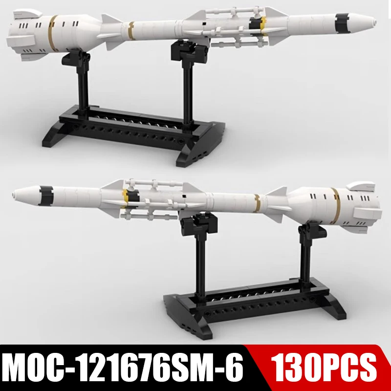 Конструктор MOC ракетная модель, набор строительных блоков, военное оружие, строительные блоки, игрушки для мальчиков, подарок
Конструктор MOC ракетная модель, набор строительных блоков, военное оружие, строительные блоки, игрушки для мальчиков, подарок