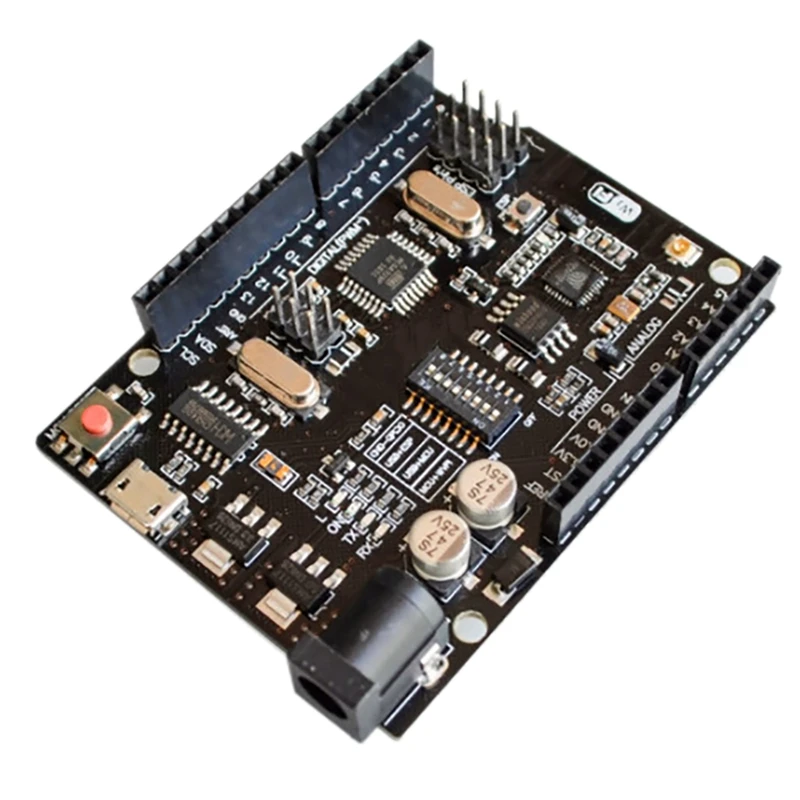 Wifi R3 Atmega328p + ESP8266 (32 Мб памяти) USB-TTL конвертер материнской платы CH340G
Wifi R3 Atmega328p + ESP8266 (32 Мб памяти) USB-TTL конвертер материнской платы CH340G