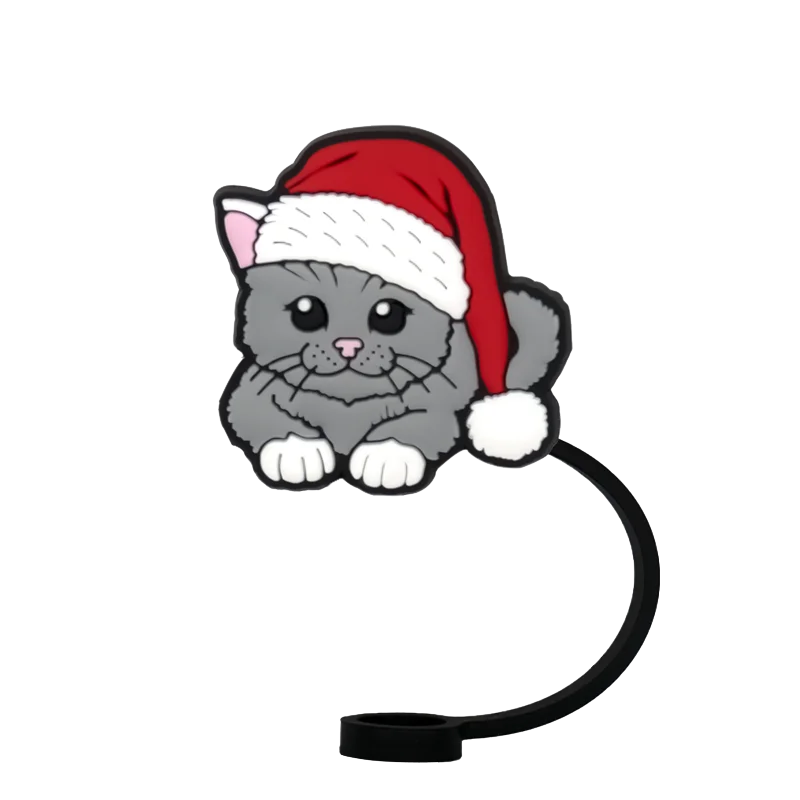 Силиконовые колпачки для трубочек Санта Клаус
Силиконовые колпачки для трубочек Санта Клаус