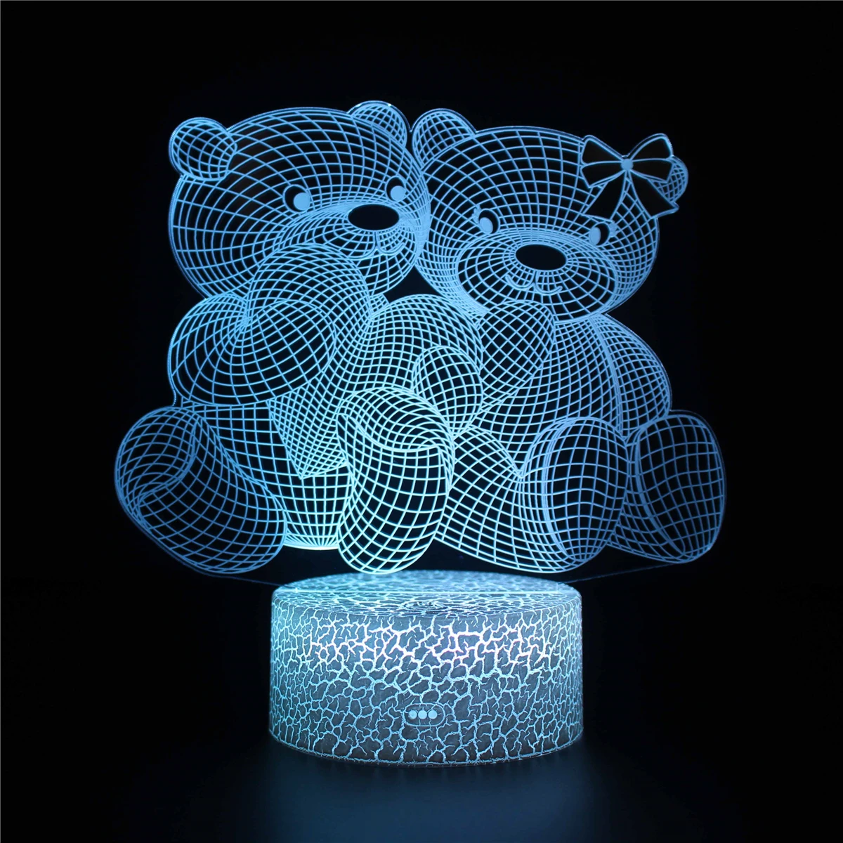 Toy Bear 3D Lamp Acrylic USB LED Night Lights Neon Sign Lamp Christmas Decorations for Home Bedroom Birthday Gifts
Toy Bear 3D Lamp Acrylic USB LED Night Lights Neon Sign Lamp Christmas Decorations for Home Bedroom Birthday Gifts