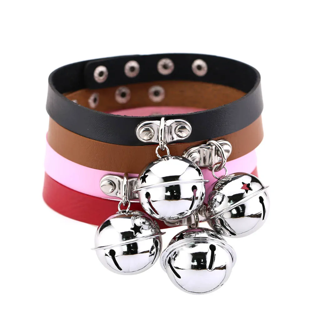 WANGAIYAO New Harajuku Gothic Rock Nightclub Soft Girl Leather Bell Pendant Collar Necklace Women's Short Neck Strap Clavicle Ch
WANGAIYAO New Harajuku Gothic Rock Nightclub Soft Girl Leather Bell Pendant Collar Necklace Women's Short Neck Strap Clavicle Ch