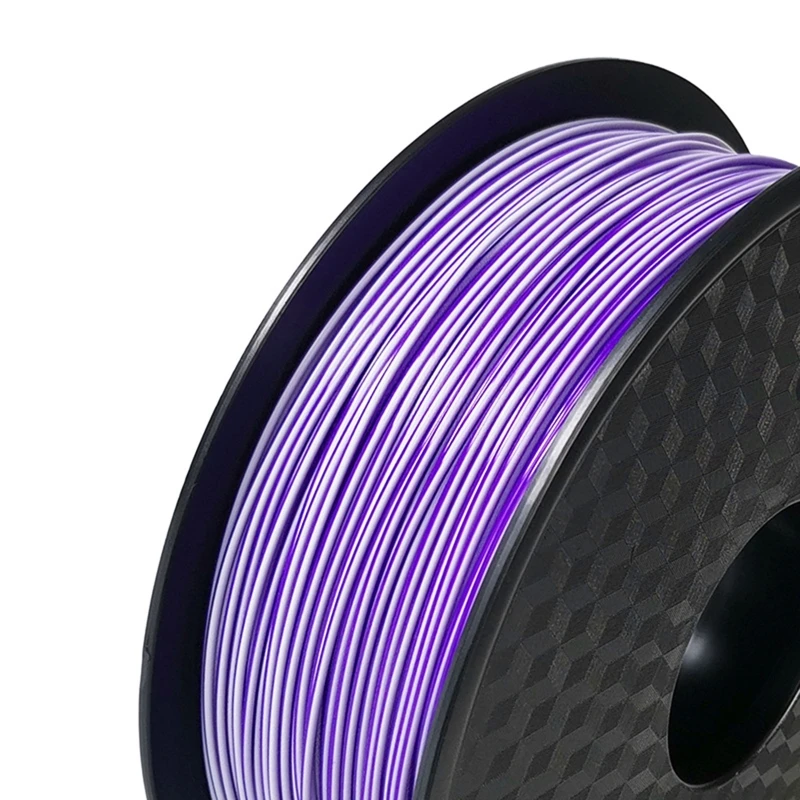 

PLA 3D Printing Filament Refill PLA Silk Two-color Printing Consumable 1.75MM for FDM 3D Printers 3D Printing Accessory