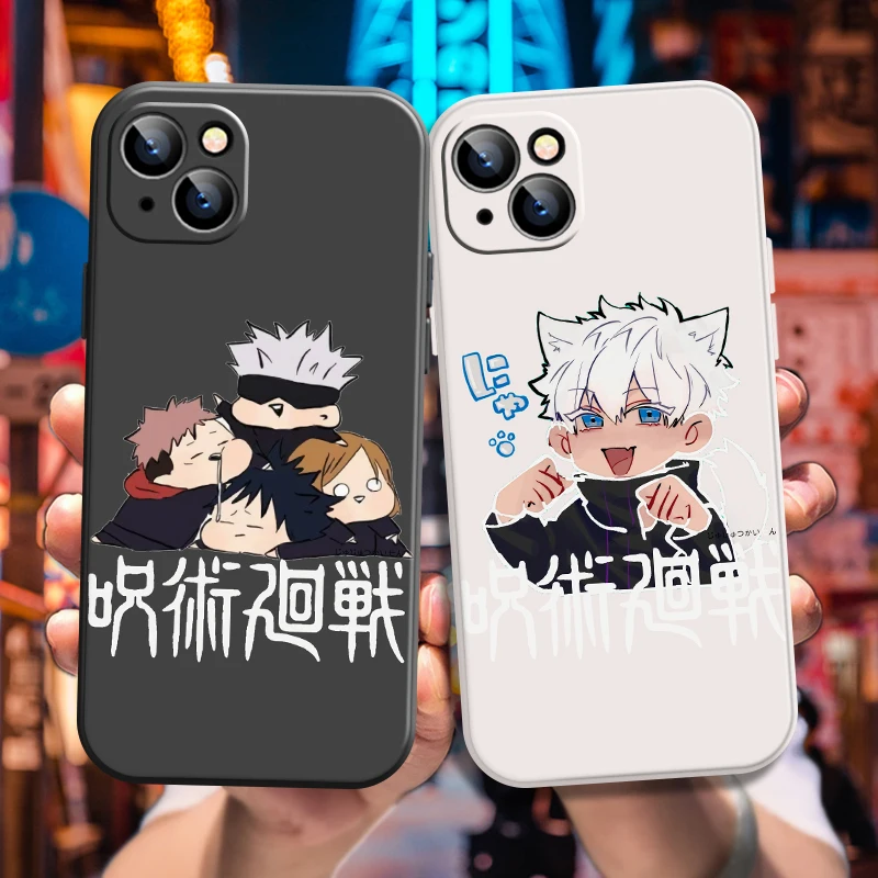 Anime Black Cover Jujutsu Kaisen Gojo Satoru Phone Case for Iphone 13 12 11 Pro Max 6s 7 8 Plus XS XR Cartoon Soft Silicon Cover
Anime Black Cover Jujutsu Kaisen Gojo Satoru Phone Case for Iphone 13 12 11 Pro Max 6s 7 8 Plus XS XR Cartoon Soft Silicon Cover