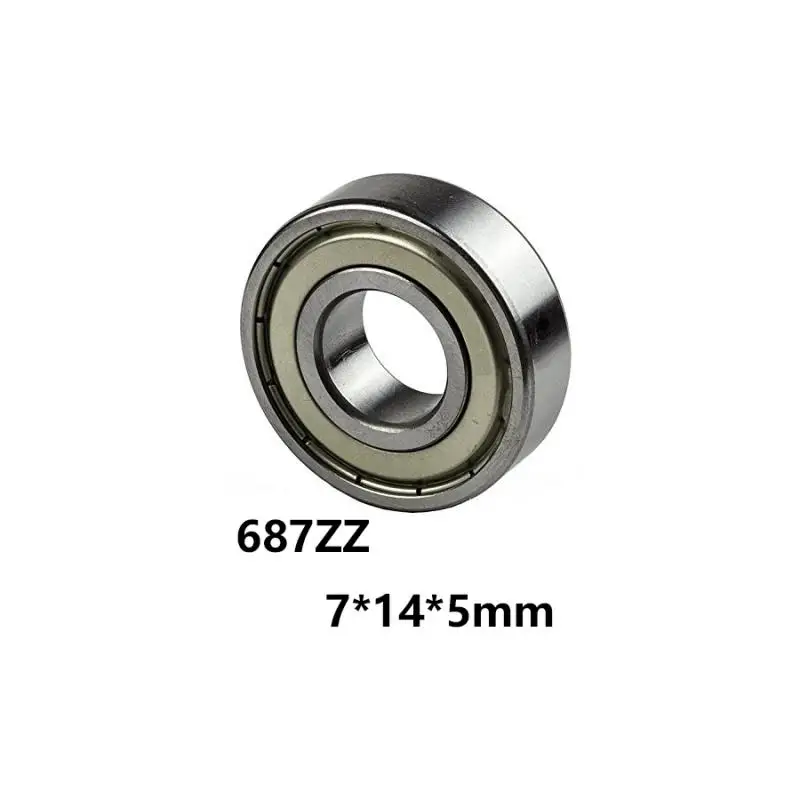 50Pcs/batch 687Zz Deep Groove Ball Bearing Miniature Bearing 687Zz 7x14x5mm High Quality Carbon Steel Mini Block
50Pcs/batch 687Zz Deep Groove Ball Bearing Miniature Bearing 687Zz 7x14x5mm High Quality Carbon Steel Mini Block