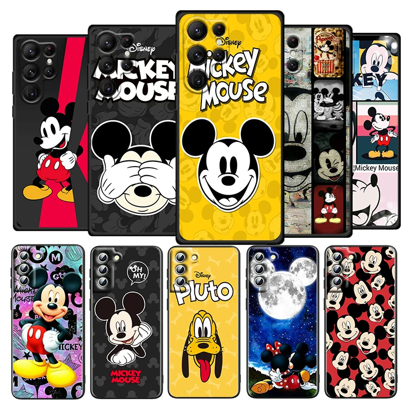 Mickey Disney Fashion For Samsung Galaxy S22 S21 S20 Ultra Plus Pro S10 S9 S8 S7 4G 5G silicone Soft Black Phone Case Coque Capa
Mickey Disney Fashion For Samsung Galaxy S22 S21 S20 Ultra Plus Pro S10 S9 S8 S7 4G 5G silicone Soft Black Phone Case Coque Capa